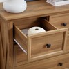 6 Drawers Dresser For Bedroom, Wood 6 Chest Of Drawer, Modern Wide Dresser, Storage Dresser Organizer Unit For Home Office, Living Room, Bedroom - 4 of 4