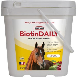 Durvet Biotin Daily Horse Hoof Supplement, Apple Flavored, 10lb - 1 of 1
