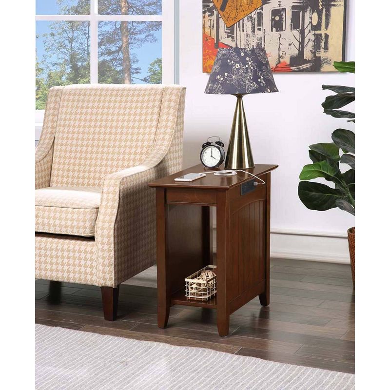 Edison End Table with Charging Station - Johar Furniture, 3 of 6