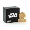 SalesOne LLC Star Wars Yavin Medal of Bravery Pin | 24-Karat Gold Plated Medal of Yavin Pin - 2 of 4