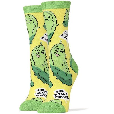 JY Instyle Big Dill Women's Crew Socks
