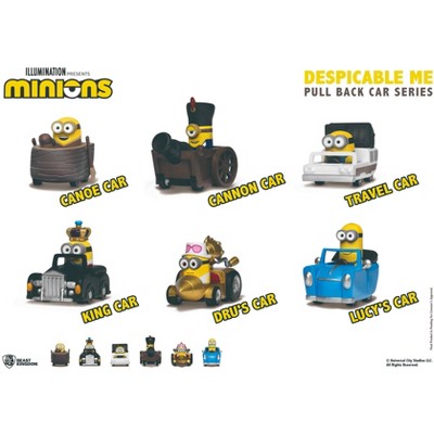 Universal Despicable Me Series Pull back car set (Pull Back Car)