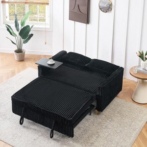 NicBex Pull-out and Push-in Sofa Couch for Living Room Adjustable Sofa Bed Convertible Lounge Guest Bed with a Movable Tabletop and USB Ports - 1 of 4