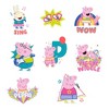 Peppa Pig Dance Party 50ct Vinyl Large Deluxe Stickers Variety Pack - 3 of 4