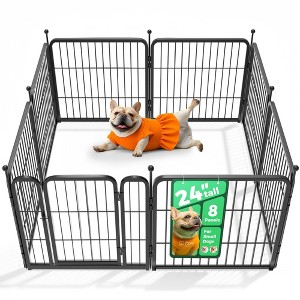 FXW Rollick Dog Playpen for Indoor, Yard, RV Camping, Panels for Puppy and Small Dogs│Patented - 1 of 4