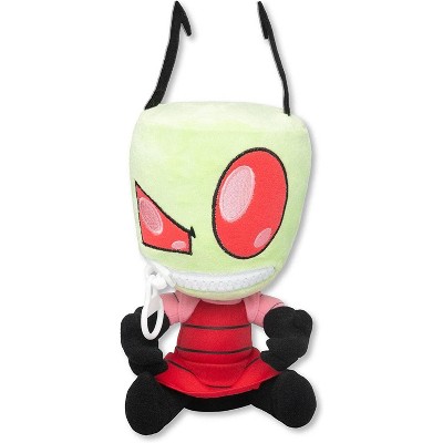 Quantum Mechanix Nickelodeon Invader Zim 10 Inch Zippermouth Plush