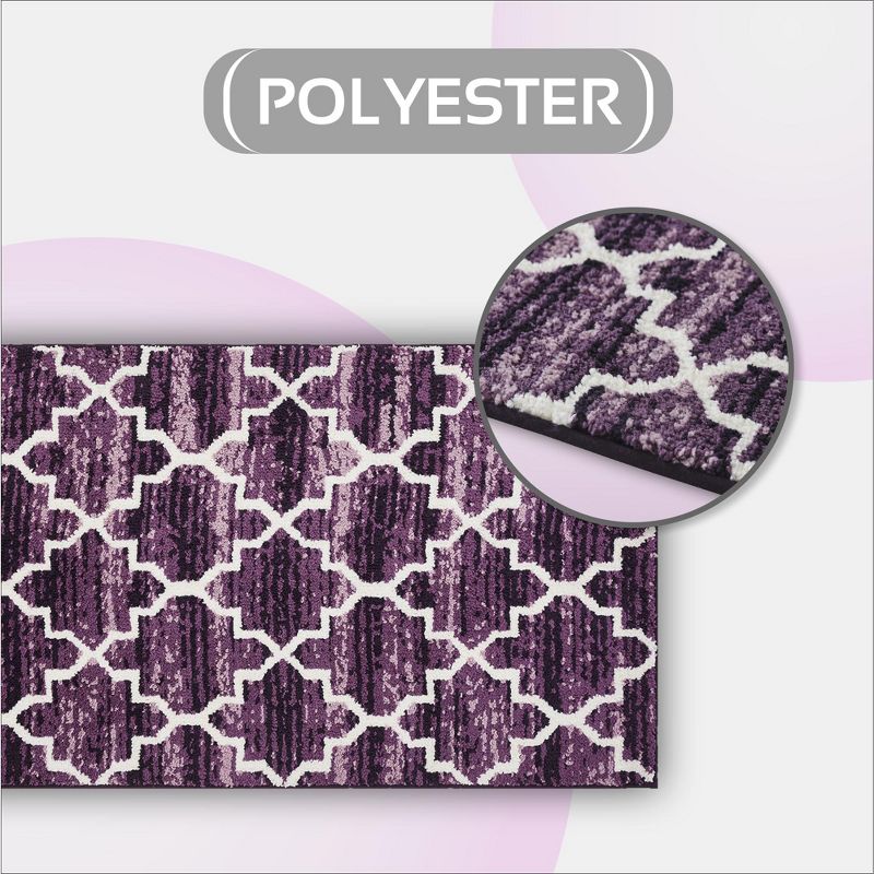 Savio Collection 100% Micro Polyester Bath Rug - Better Trends, 4 of 8