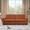83" Modern Sofa, Corduroy 3 Seater Deep Seat Couch with Wide Armrest, Removable Washable Cushion Cover - 4 of 4