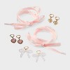 Bows and Hearts Shoelace and Shoe Charm Set - Wild Fable™ Gold - 2 of 3