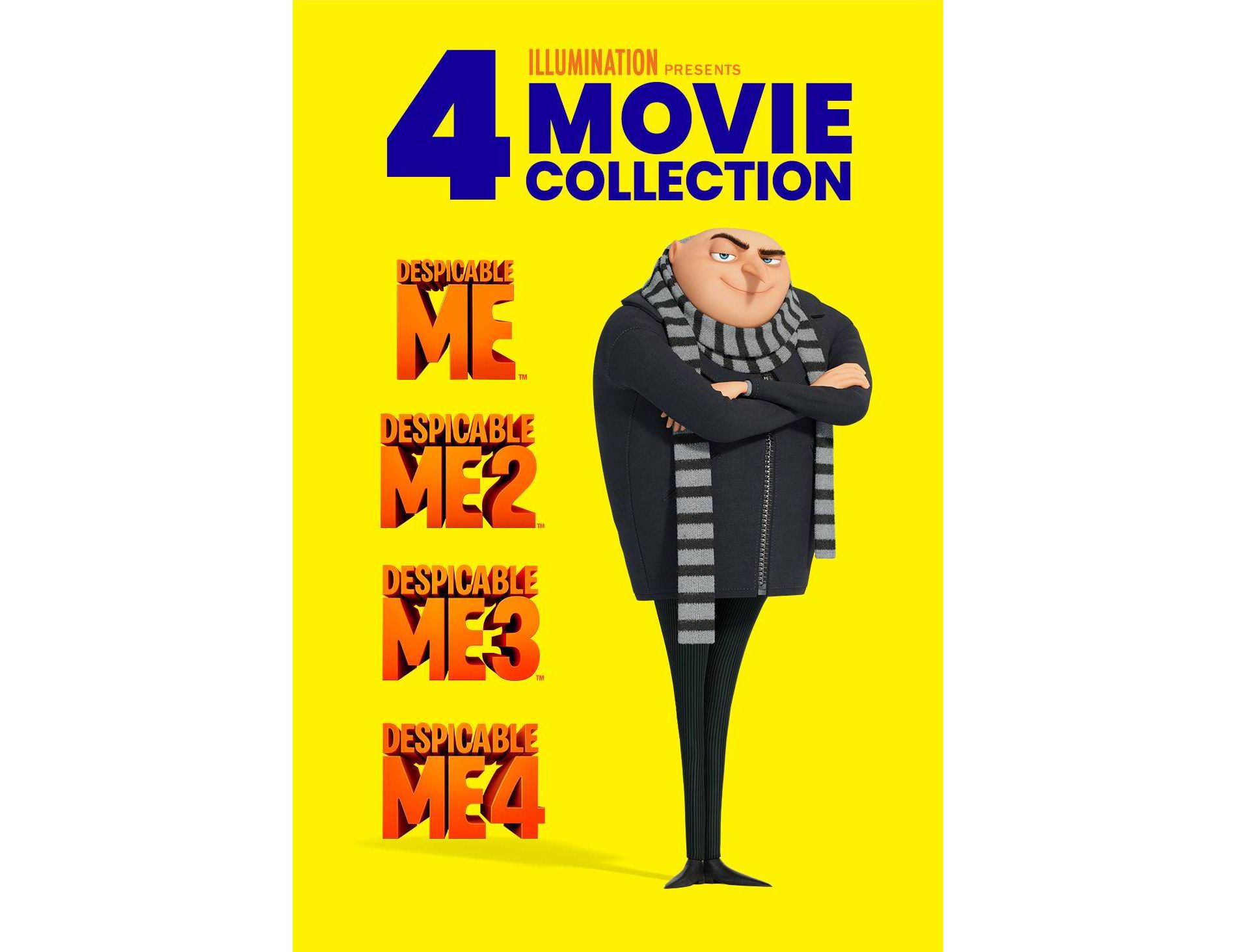 Despicable Me 4-Movie Collection (DVD)