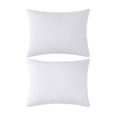 Tommy Bahama 8pc Queen Seersucker Solid Comforter Bedding Set White — фото 4