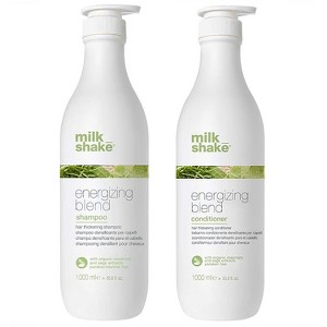 milk_shake Energizing Blend Thickening Shampoo & Conditioner ( 33.8 oz Liter DUO SET) Milkshake Improve Fine, Thinning & Fragile Hair - 1 of 4