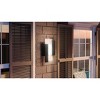 Miranda Integrated LED Earth Black Outdoor Wall Lantern - 2 of 4