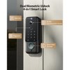 Itopfox Smart Lock with 2K 180° Security Camera & Video Doorbell, AI Local Storage, Palm Vein/Fingerprint Keyless Entry Door Lock, Built-in Wi-Fi - 2 of 4