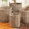 Plum & Post Normandy Round Baskets, Set Of 4 - 2 of 2