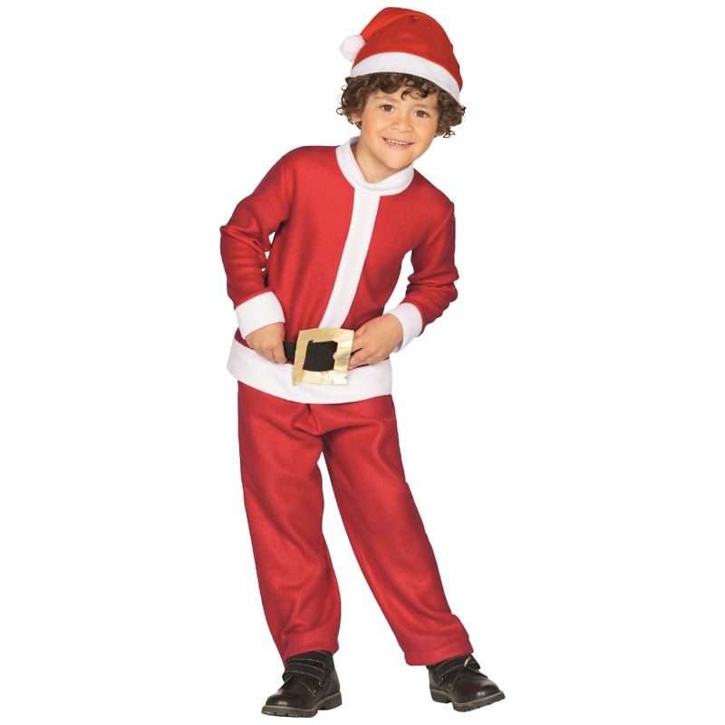Northlight White and Red Santa Claus Boy's Christmas Costume - 4-6 Years, 1 of 3
