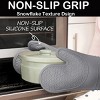 Racxily 6pcs Pot Holders and Oven Mitts Heat Resistant, Non-Slip Silicone Mini Oven Gloves and Hot Pads for Kitchen - 4 of 4