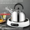 Itopfox 304 Stainless Steel Whistling Tea Kettle, 3 Quart Capacity, Suitable for Induction & Gas Stove Tops, Fast Boiling - 3 of 4