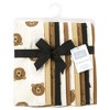 Hudson Baby Cotton Flannel Burp Cloths Bundle, Brown Bear, One Size - 2 of 4