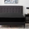 Fitted Sheet Only - Extra Deep Pocket up to 16" No-Pop Off Elastic Bottom Sheets Ultra-Soft Brushed Microfiber - Cotton Passion - 2 of 4