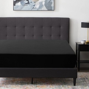 Fitted Sheet Only - Extra Deep Pocket up to 16" No-Pop Off Elastic Bottom Sheets Ultra-Soft Brushed Microfiber - Cotton Passion - 1 of 4