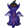 Gemmy Airblown Inflatable Purple Baby Dragon , 3.5 ft Tall, Multi - 4 of 4