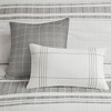 Gracie Mills Ellison 5-Piece Stripe Cotton Jacquard Duvet Set - 4 of 4