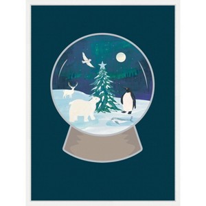 Amanti Art Northern Lights by Teju Reval Canvas Art Framed - 1 of 4