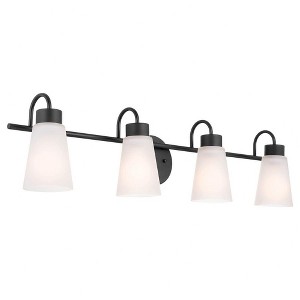 Kichler Lighting Erma 4 - Light Vanity in  Black - 1 of 3