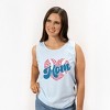 Simply Sage Market Women's Baseball Mom Heart Garment Dyed Heavy Weight Tank - 3 of 3