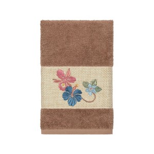 Linum Home Textiles 100% Turkish Cotton CAROLINE Embellished Towel Set - 1 of 1