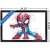 Trends International Marvel Comics - Spider-Man - Sketch Framed Wall Poster Prints - 3 of 4