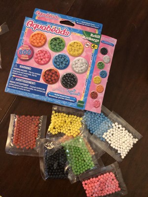 Aquabeads POLYGON BEAD PACK Refill Pack (Over 1150 Beads!) - Just Add