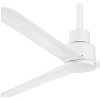 52" Minka Aire Modern Outdoor Ceiling Fan with Remote Control Flat White Wet Rated for Patio Exterior House Porch Gazebo Garage - 3 of 4