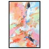 Art Remedy Colorful Fog Colorful Pastel Abstracts Framed - 4 of 4