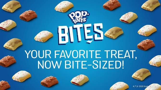Pop-Tarts Bites Frosted Cinnamon Roll - 10ct  / 14.1oz, 2 of 8, play video