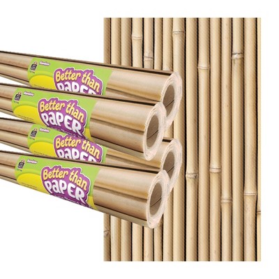 Teacher Created Resources Better Than Paper Bulletin Board Roll, 4' X 12',  White Wood Design, 4 Rolls : Target