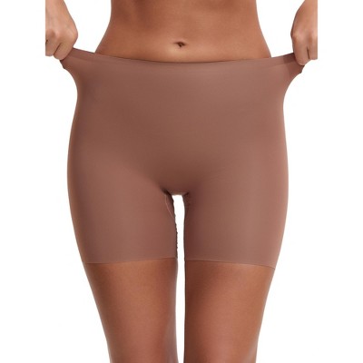INSPIRE CHIC Slip Shorts for Under Dresses for Women's Seamless High Waist Tummy Control Butt Lifter Thigh Slimmers