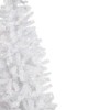 Northlight Pre-Lit Pencil White Georgian Pine Artificial Christmas Tree - 7.5' - Warm White LED Lights - 4 of 4