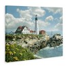 Stupell Industries Portland Lighthouse Peninsula Scene, 20" x 16" - 3 of 4