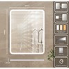 Bathroom Mirror, Vanity Mirror for Bathroom With Anti-Fog function, Wall Bathroom Vanity Mirror Lighted Mirror - 3 of 4