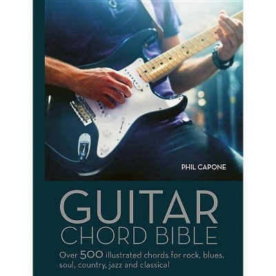  Guitar Chord Handbook - by  Phil Capone (Hardcover) 