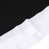 WhizMax Women's Long Sleeve Contrast Collared Shirts Patchwork Work Blouse Tunics Tops - 4 of 4