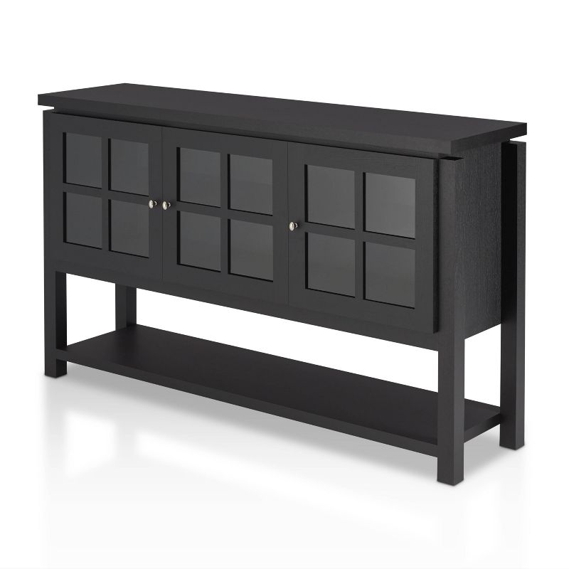 Carita Transitional Windowpane Cabinets Buffet - HOMES: Inside + Out, 5 of 13