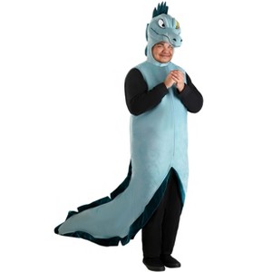 HalloweenCostumes.com 4X   Men's Plus Size Disney Flotsam And Jetsam Halloween Costume | Adult Eel Tunic Oufit,  Black/Green/Green - 1 of 4
