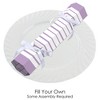 Big Dot of Happiness Purple Stripes - No Snap Simple Party Table Favors - DIY Cracker Boxes - Set of 12 - 2 of 4
