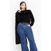 Women's Plus Size Katalina Sweater - black | CITY CHIC - 4 of 4