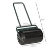 20-Inch Push/Tow Behind Lawn Roller Filled with 10 Gal Water or Sand for Flattening Sod in the Garden - 3 of 4