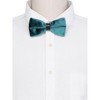 INSPIRE CHIC Men's Velvet Adjustable Pre-Tied Bow Tie - 4 of 4