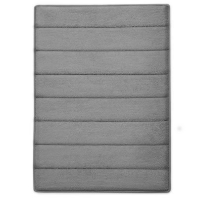 Softlux Extra Thick Charcoal Infused Memory Foam Runner Bath Mat - Microdry  : Target